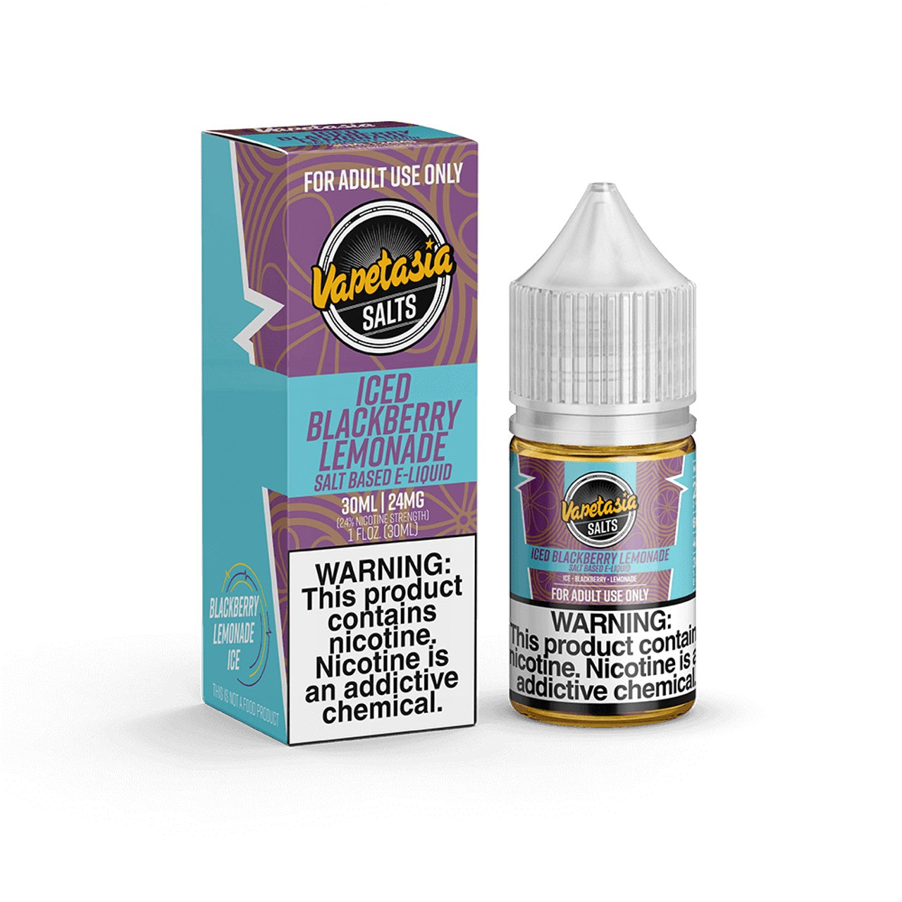 Vapetasia Salts Iced Blackberry Lemonade 30ml