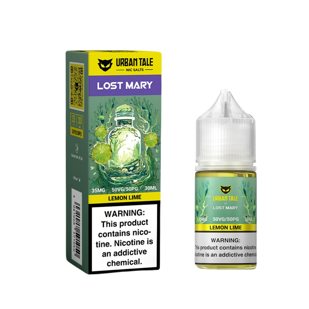 Urban Tale Lost Mary Salt Lemon Lime 30ml