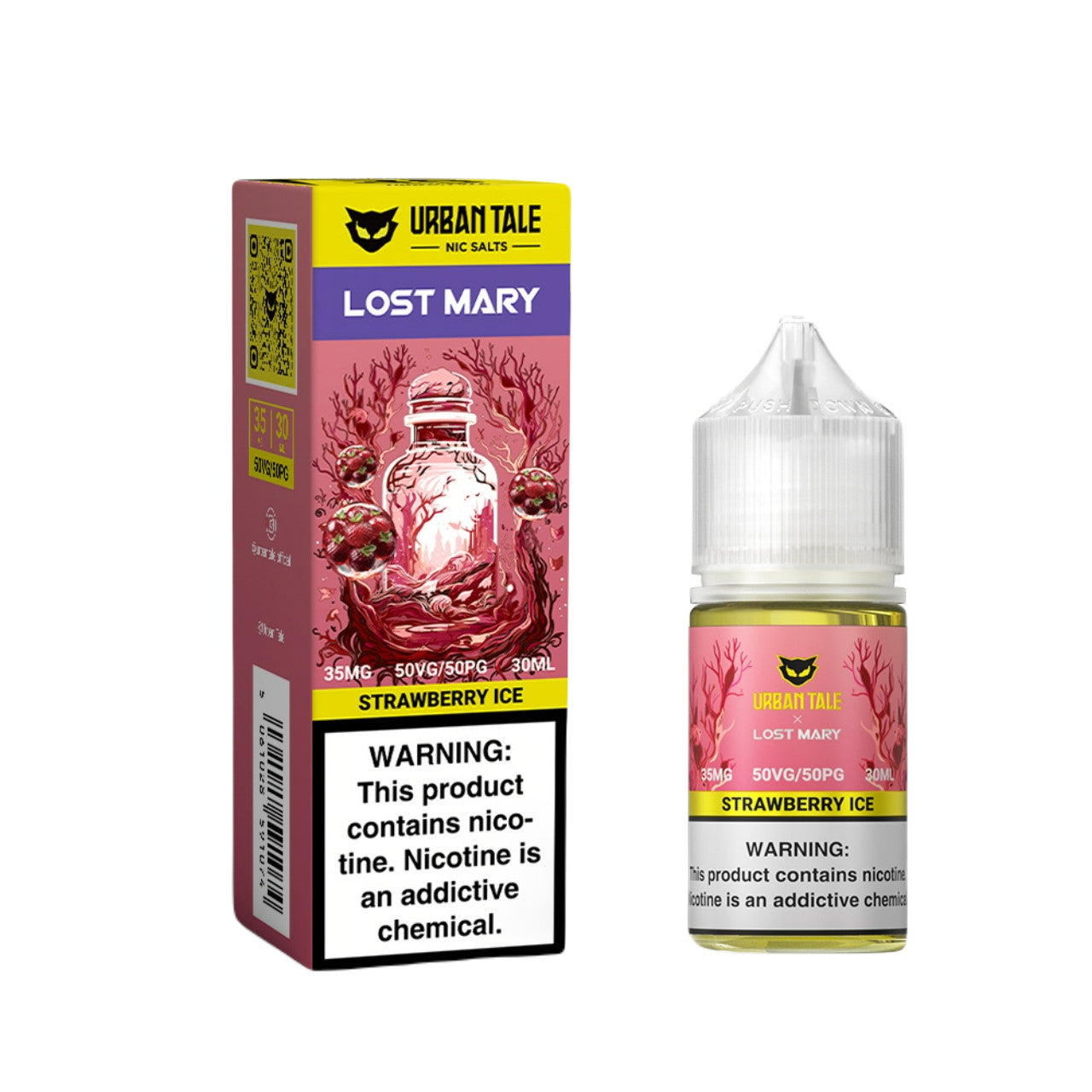 Urban Tale Lost Mary Salt Strawberry Ice 30ml