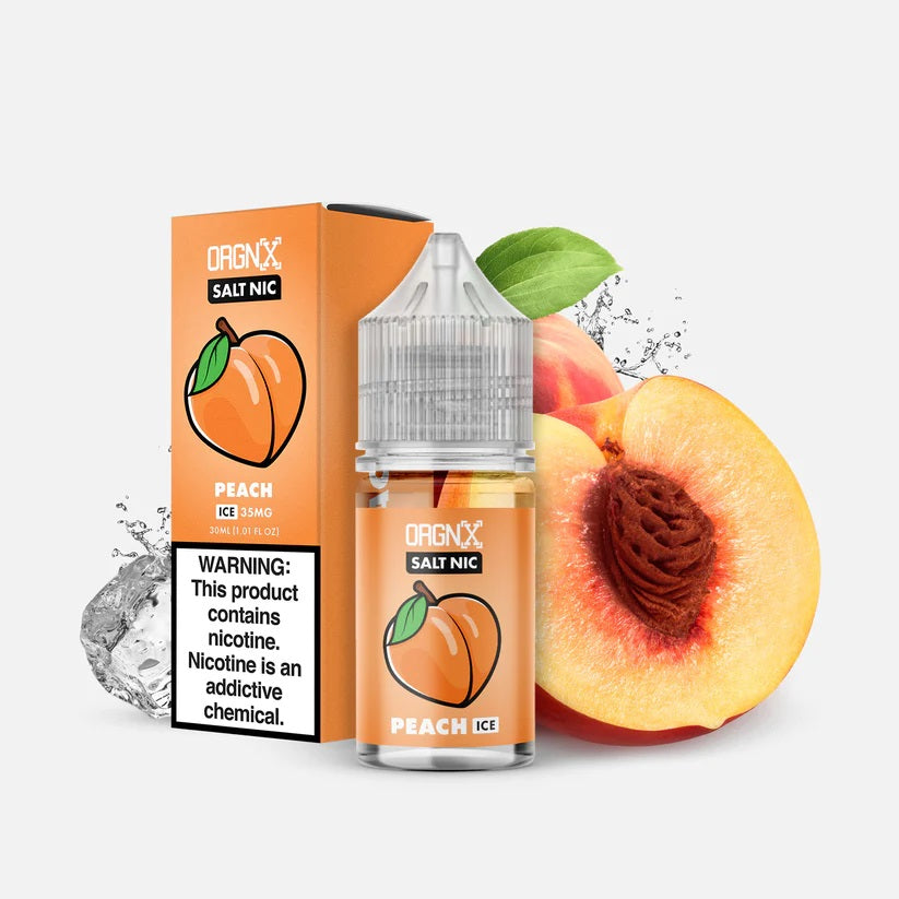 Orgnx Salt Peach Iced 30ml
