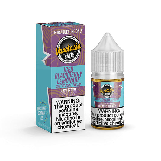 Vapetasia Salts Iced Blackberry Lemonade 30ml