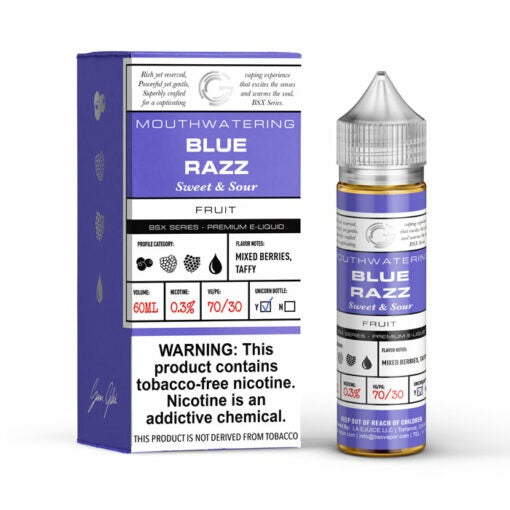 Glas Basix Blue Razz 60ml