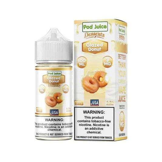 Pod Juice TFN 100ml Glazed Donut