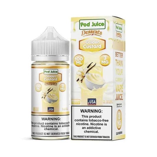 Pod Juice TFN 100ml Golden Custard