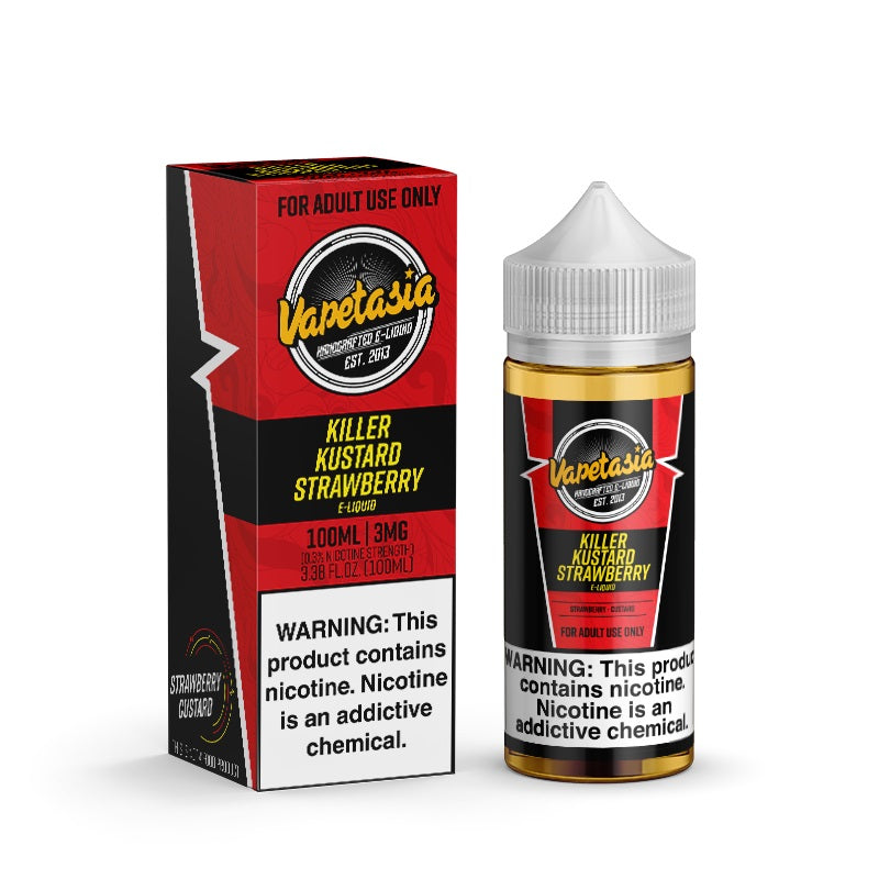 Vapetasia Killer Kustard Strawberry 100ml