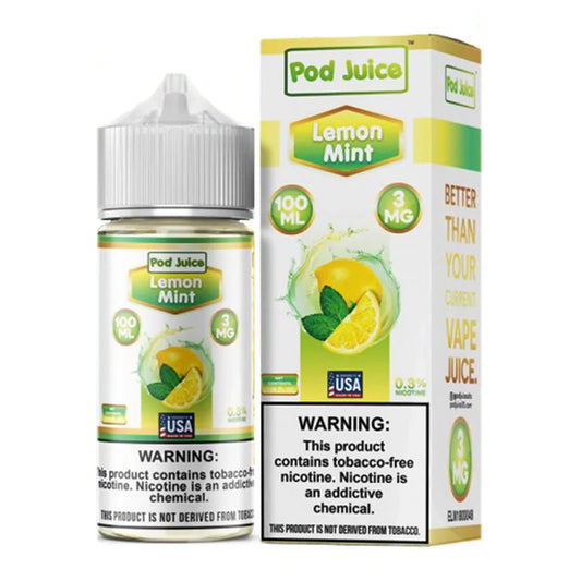 Pod Juice TFN 100ml Lemon Mint