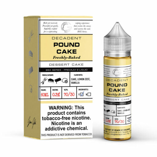 Glas Basix Pound Cake 60 ml