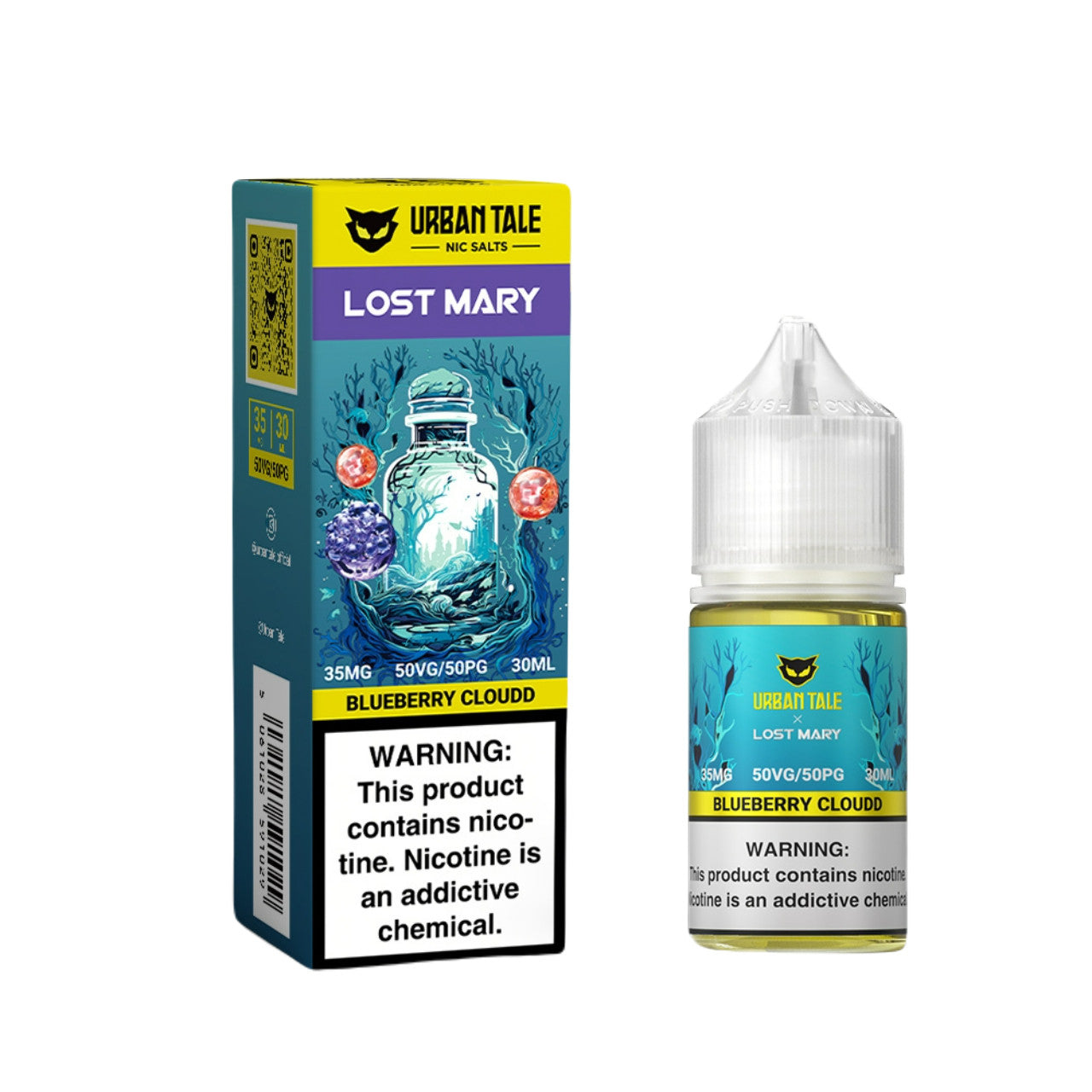 Urban Tale Lost Mary Salt Blueberry Cloudd 30ml