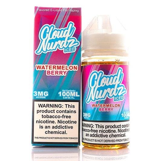 Cloud Nurdz Watermelon Berry Iced 100ml