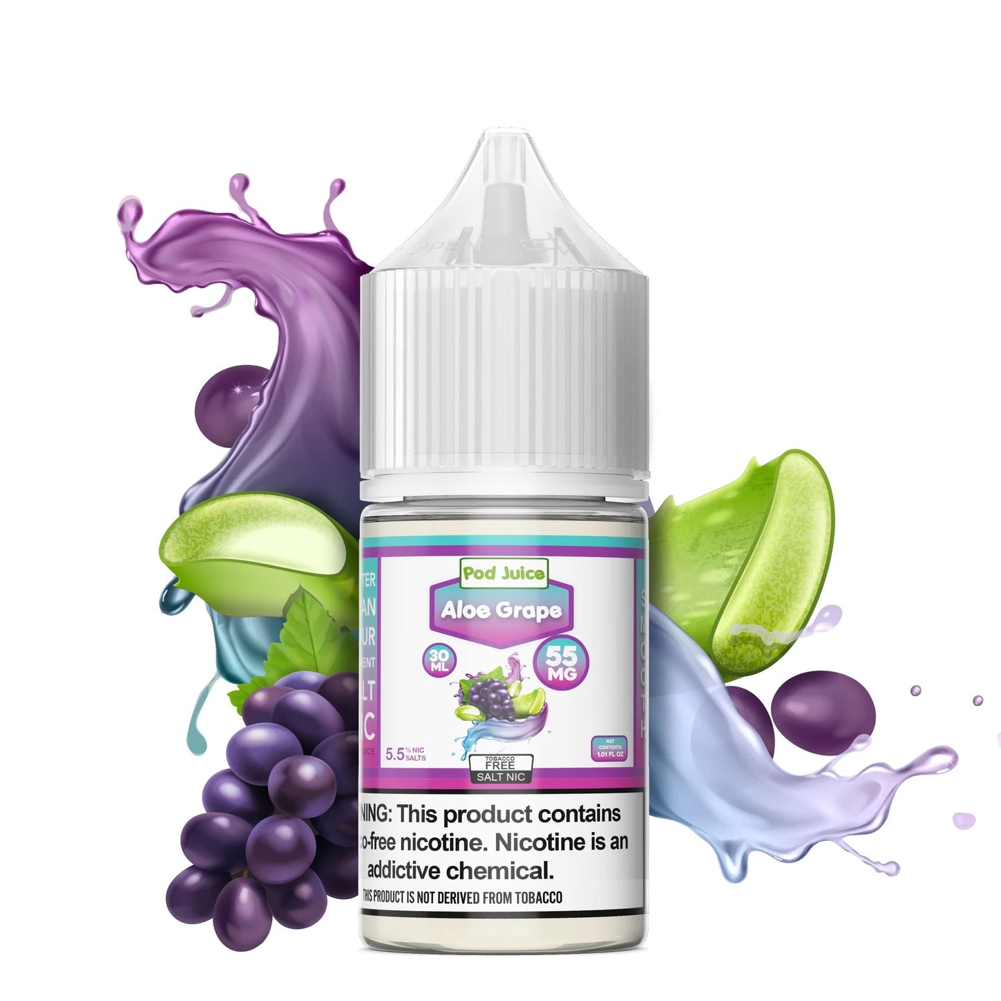 Pod Juice Salt Aloe Grape 30ml