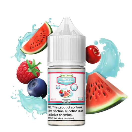 Pod Juice Salt Berry Watermelon 30mL