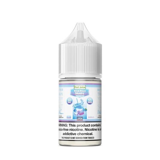 Pod Juice Salt Blue Razz Slushy Freeze 30ml