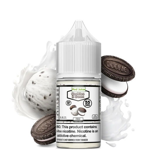 Pod Juice Salt Cookies & Cream 30ml