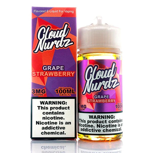 Cloud Nurdz Grape Strawberry 100ml