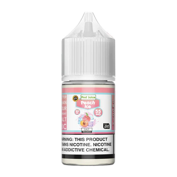 Pod Juice Salt Peach Ice 30ml