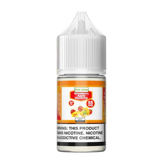 Pod Juice Salt Strawberry Apple Nectarine 30ml
